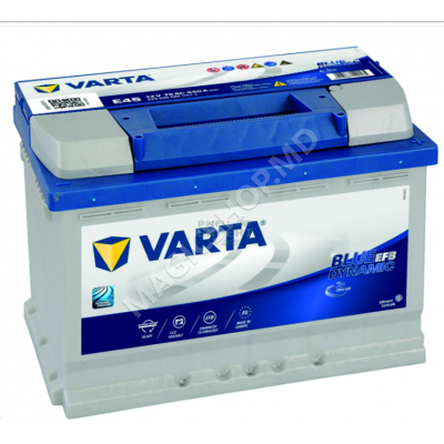 Acumulator АКБ VARTA 72 Ah EFB jap Blue Dyn. (N72)